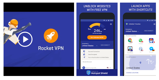 Rocket VPN for pc