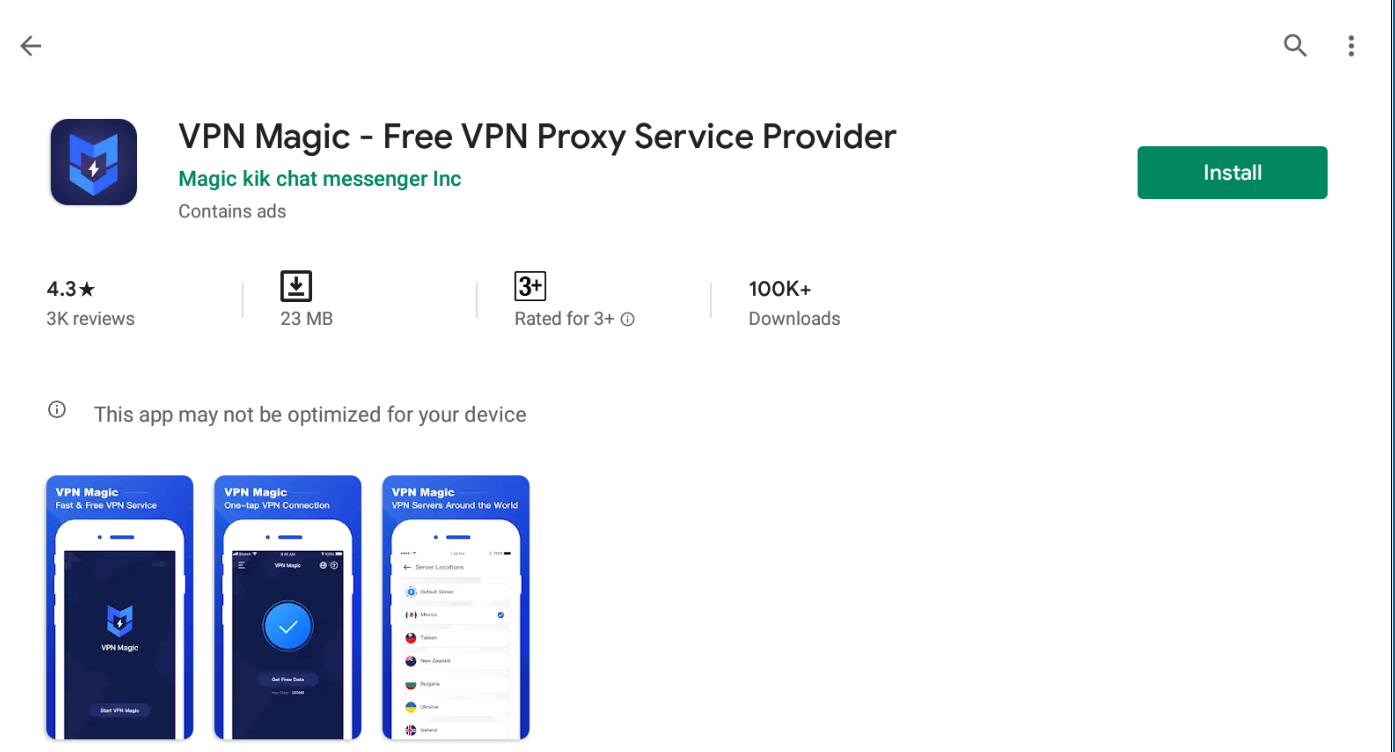 VPN Magic For Windows