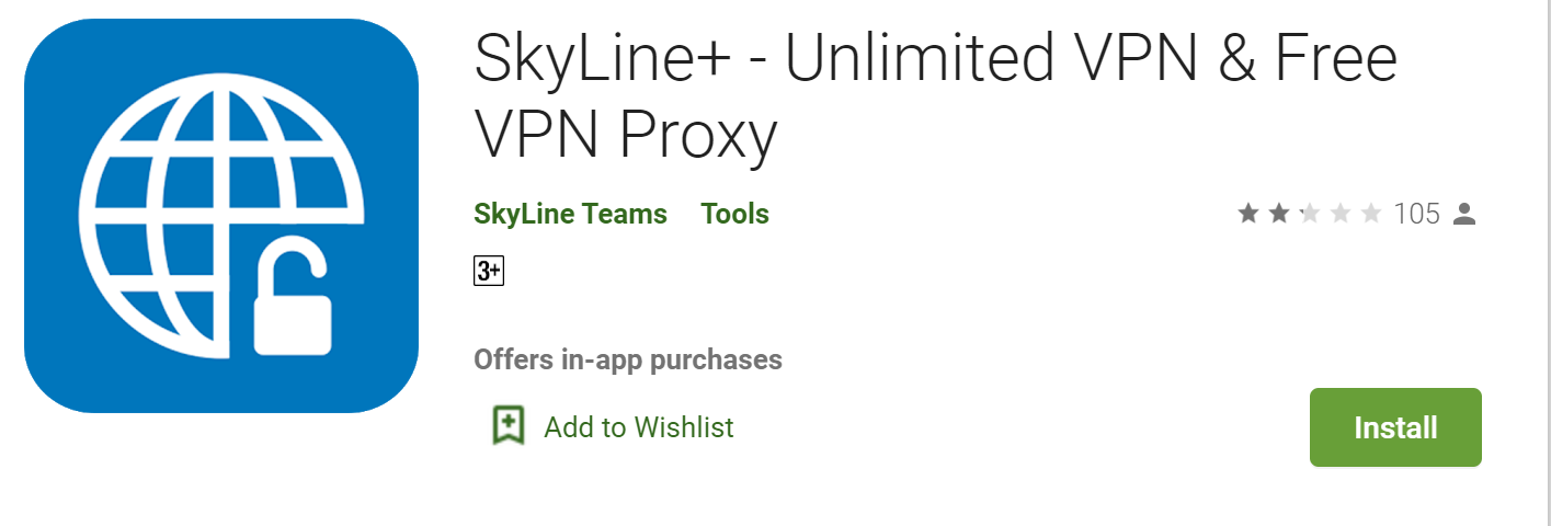 SkyLine+ VPN for windows