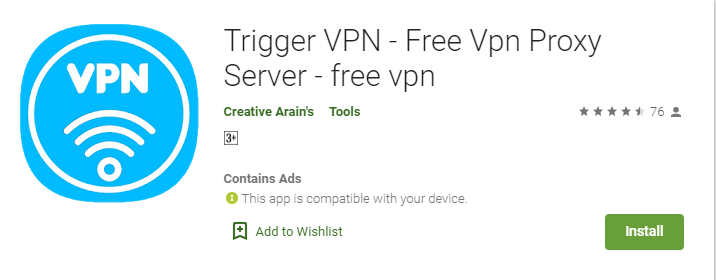 Triggr VPN for Windows